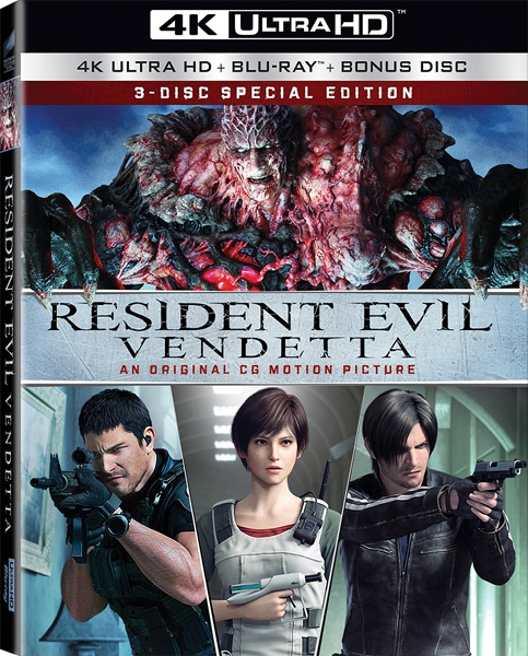  :  / Resident Evil: Vendetta (2017) Blu-Ray 4K EUR